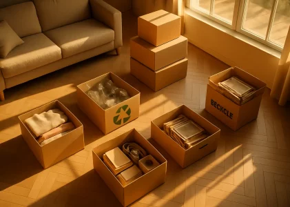 Clevere Wege zur Entrümpelung: Nachhaltig, ordentlich, mit klarem Kopf ins neue Kapitel